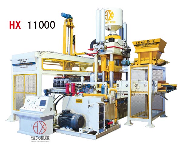 灰砂砖机HX1100静压制砖机