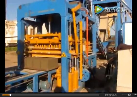 恒兴砖机QT4-25砌块成型机
